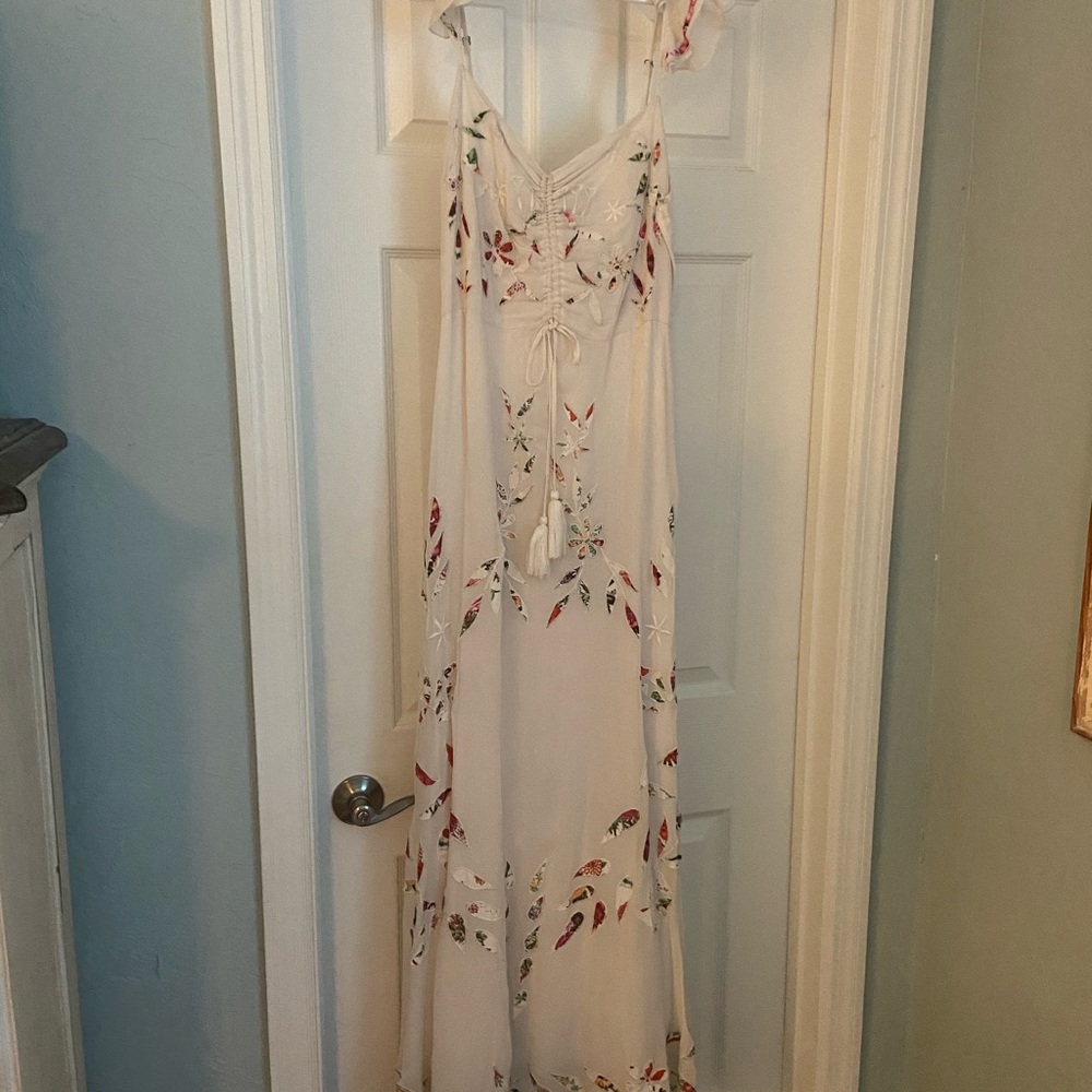 Farm Rio for Anthropologie maxi dress size 6